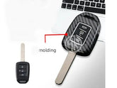 Honda City 2022 Car Key Cover in Carbon Fiber Modern & Protective